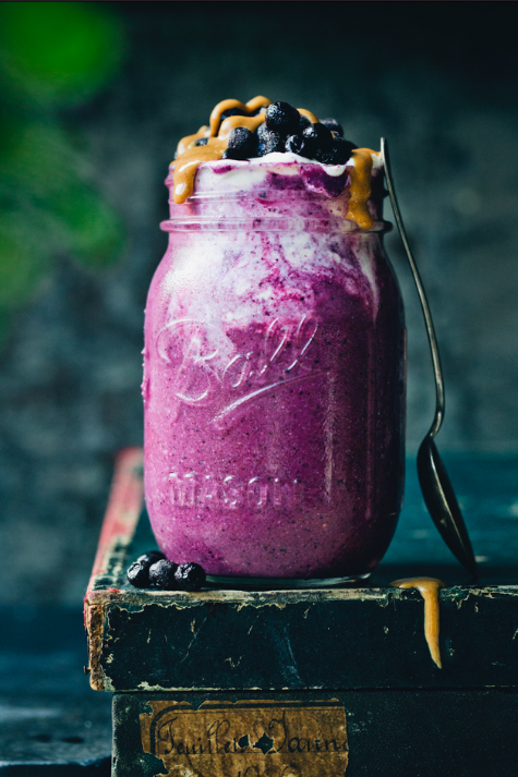 Blueberry Power Protein Smoothie